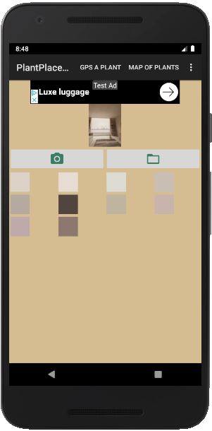 PlantPlaces.com Android finds popular colors